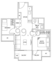 Natura@Hillview (D23), Apartment #486690461